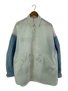 FUMITO GANRYU◆23SS/M-51 cleric shirt jacket/2/コットン/ホワイト/FU9-BL-02