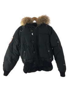 DSQUARED2◆real down jacket/46/コットン/ブラック