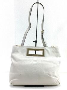 MICHAEL KORS◆マイケルコース/ショルダーバッグ/PVC/BEG