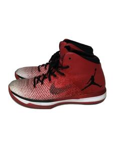 NIKE◆AIR JORDAN XXXI/エアジョーダン/レッド/845037-600/27cm/RED