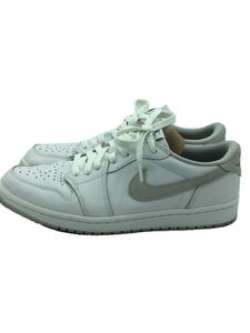 NIKE◆AIR JORDAN 1 LOW OG_エアジョーダン 1 ロー オリジナル/27.5cm/WHT