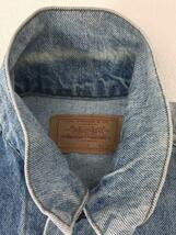 Levi’s◆USA製/Gジャン/36/コットン/IDG/無地/70506-0214_画像7