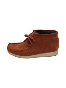 Clarks◆ワラビー/シューズ/UK6.5/レッド/16050