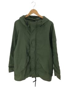 ALPHA INDUSTRIES◆ミリタリージャケット/-/コットン/カーキ/無地/8415-01-228-1312/COLD WEATHER