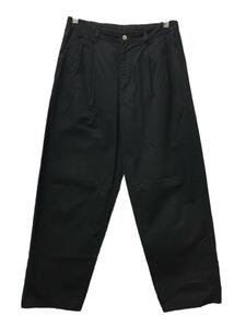 Graphpaper◆High Count Weather Two Tuck Pants/ボトム/3/ブラック/GM204-40235B