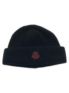 MONCLER◆ニットキャップ/-/ウール/ネイビー/BERRETTO TRICOT/F20929Z70400/モンクレール