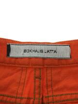 ECKHAUS LATTA◆ストレートパンツ/31/コットン/オレンジ_画像4