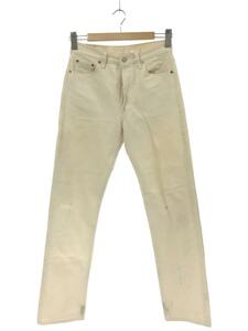 Levi’s◆ストレートパンツ/L/コットン/WHT/501-0651