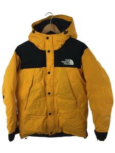 THE NORTH FACE◆MOUNTAIN DOWN JACKET_マウンテンダウンジャケット/M/ゴアテックス/YLW