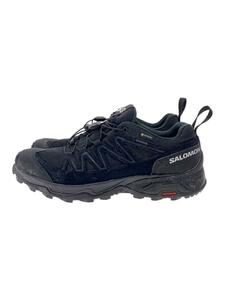 salomon◆X WARD LEATHER GORE-TEX/ローカットスニーカー/26cm/BLK/ゴアテックス/471823