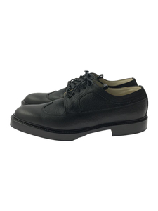 SUNSEA*Laceless Wingtip Shoes/4/BLK/ обувь шнур, частота иметь 