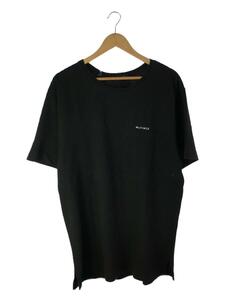 MLVINCE◆Tシャツ/XL/コットン/BLK/無地