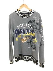 DOLCE&GABBANA◆スウェット/48/コットン/GRY/G9MG6T/G70UK