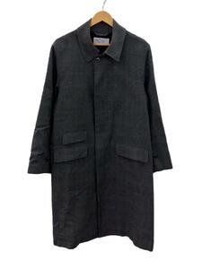 R&D.M.Co-(OLDMAN’S TAILOR)◆ステンカラーコート/40/ウール/GRY