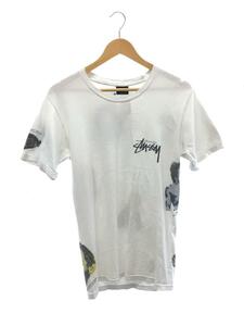 STUSSY◆Tシャツ/S/-/WHT/無地