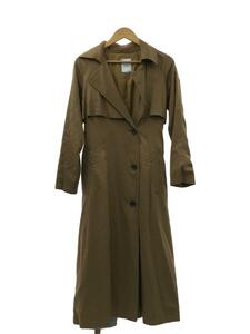 ROSE BUD* trench coat /S/ rayon /BRW/600-8220015/ Brown 