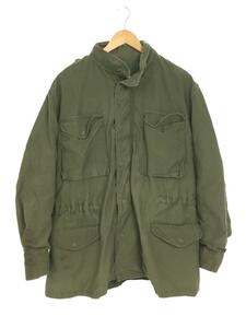 US.ARMY◆80s/VINTAGE/ミリタリージャケット/L/コットン/KHK/8415-00-782-2943