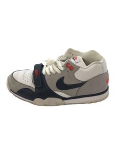 NIKE◆AIR TRAINER 1_エアトレーナー 1/28cm/WHT/コットン