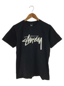 STUSSY◆Tシャツ/S/コットン/BLK