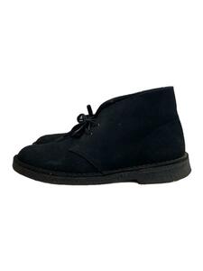 Clarks◆チャッカブーツ/26.5cm/BLK