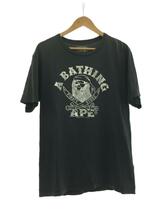 A BATHING APE◆Tシャツ/XL/コットン/BLK/無地/4860-110-032_画像1