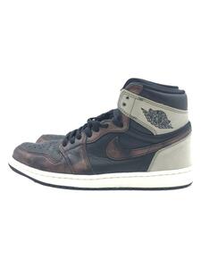 NIKE◆AIR JORDAN 1 RETRO HIGH OG_エアジョーダン 1 レトロ ハイ OG/27.5cm/BRW