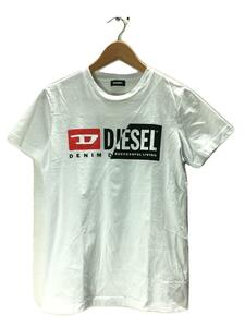 DIESEL◆ディーゼル/T-DIEGO-CUTY 半袖Tシャツ/Sサイズ/コットン/ホワイト