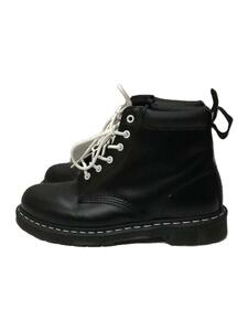 Dr.Martens◆6 EYELET BOOT-PADDED COLLAR/レースアップブーツ/UK9/BLK/939