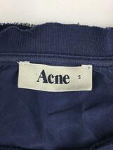 Acne Studios(Acne)◆Beals Short PSS12/長袖カットソー/S/コットン/NVY/無地_画像3