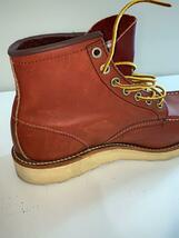 RED WING◆ブーツ/UK3.5/BRW/レザー/8875_画像9