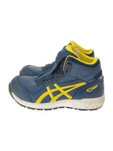 ASICS◆ハイカットスニーカー/25cm/NVY/1271A030/ウィンジョブ/安全靴/BOAシステム