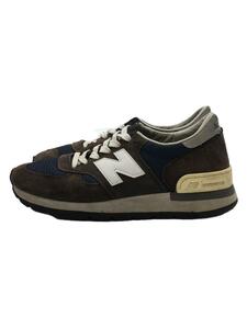 NEW BALANCE◆ローカットスニーカー/27cm/BRW/M990N