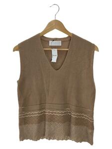 mame kurogouchi* knitted the best ( thin )/2/ cotton / beige /MM20PS-KN716/ the best / knitted / tops /