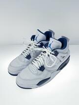 NIKE◆AIR JORDAN 4 RETRO LS/エアジョーダンレトロ/ホワイト/314254-107/28.5cm/WH_画像2