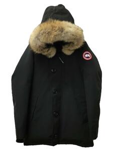 CANADA GOOSE◆JASPER PARKA/ダウンジャケット/S/ナイロン/BLK/無地/3438JM