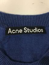 Acne Studios(Acne)◆セーター(薄手)/XS/ウール/ブルー/FA-UX-KNIT000025_画像3