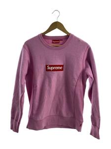 Supreme◆15AW/Box Logo Sweatshirt/スウェット/S/コットン/PNK