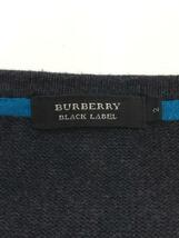 BURBERRY BLACK LABEL◆セーター(厚手)/2/コットン/GRY/D1N50-300-08_画像3