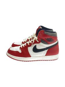 NIKE◆AIR JORDAN 1 RETRO HIGH OG_エアジョーダン 1 レトロ ハイ OG/27cm/RED