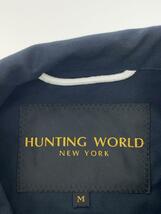 HUNTING WORLD◆カバーオール/M/コットン/NVY/無地/620-57052/ジャケット_画像3