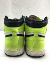 NIKE◆AIR JORDAN 1 RETRO HIGH OG_エアジョーダン 1 レトロ ハイ OG/29cm/YLW_画像6