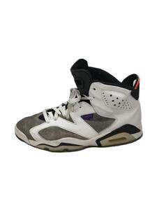 NIKE◆AIR JORDAN 6 RETRO LTR/エアジョーダンレトロ/ホワイト/CI3125-100/27.5cm/W