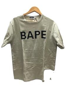 A BATHING APE◆Tシャツ/L/コットン/KHK/001CSE801004X
