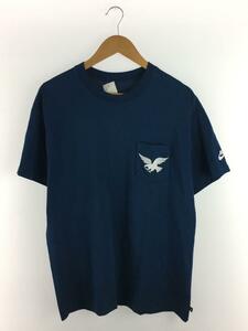 NIKE SB◆Tシャツ/2L/コットン/NVY/CZ3501-426