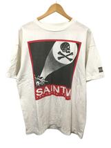 SAINT MICHAEL◆Tシャツ/XL/コットン/WHT/SM-S23-0000-117_画像1