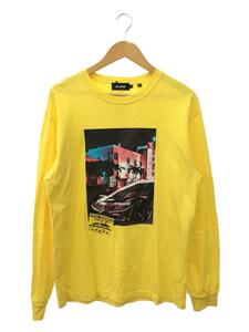 X-LARGE◆長袖Tシャツ/L/コットン/YLW/01201125