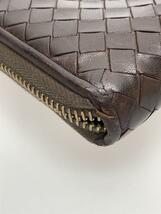 BOTTEGA VENETA◆長財布/-/BRW/メンズ/114076_画像7