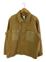 ROARK REVIVAL◆ジャケット/L/ウール/CML/無地/RWJ850/SHIPMAN CAMP SHIRTS_画像1