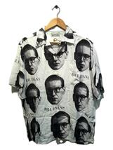 WACKO MARIA◆BILL EVANS HAWAIIAN SHIRT/アロハシャツ/L/レーヨン/WHT_画像1