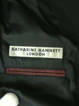 KATHARINE HAMNETT LONDON◆テーラードジャケット/S/ポリエステル/ブラック/934J4001_画像3